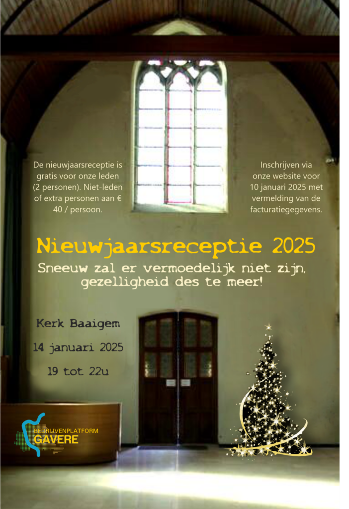 Nieuwjaarsreceptie 2025